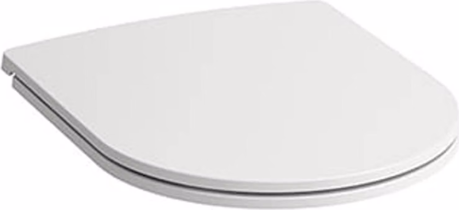Laufen Pro Sedile WC slim con coperchio rimovibile, fissaggio in acciaio inox, 1 pz.