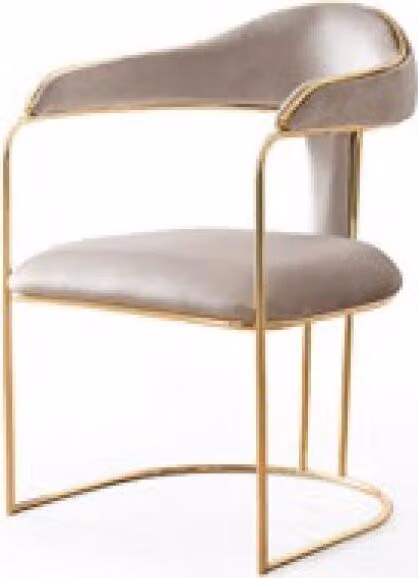 Modernes Design Metall Freizeitstuhl Polsterstühle Grau Moderner Stuhl