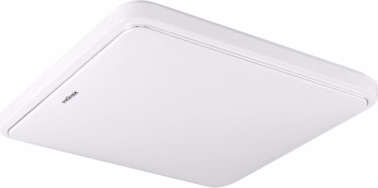 Plafond bagno moderno bianco quadrato 28cm colore neutro LED 20W SOLA Struhm