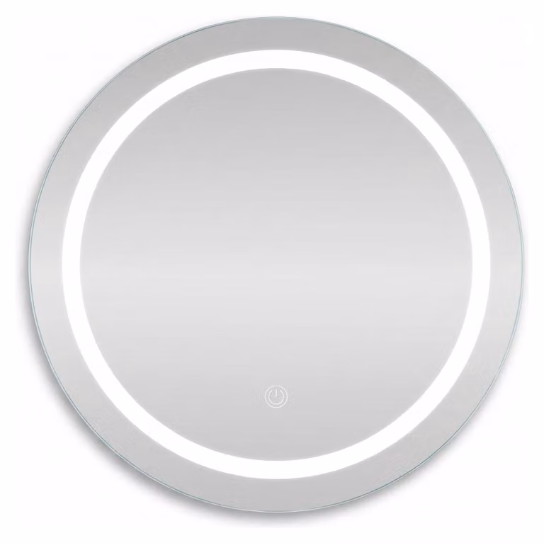 Armadietto a specchio SensaHome con illuminazione LED - Armadietto da bagno - 3 colori LED - 50 x 50 cm