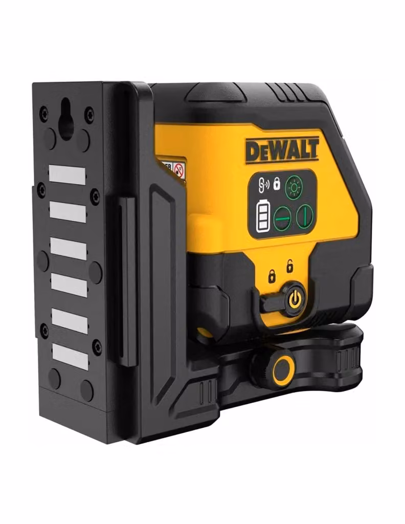 Laser multilinea DeWALT DCLE14201GB con raggio verde, 2 linee e ricarica USB-C, colore giallo – 2