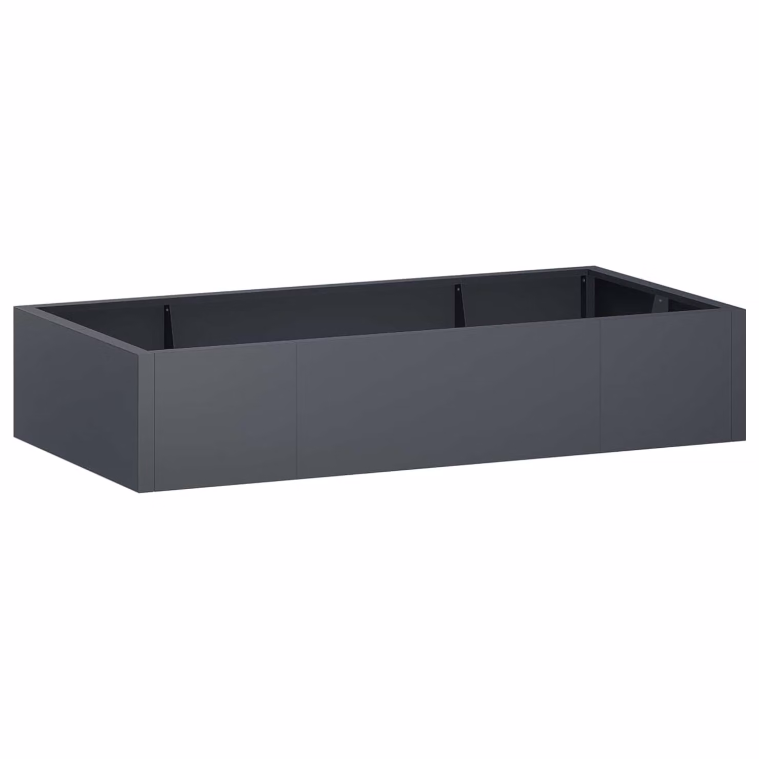 Set di 6 muri di contenimento vidaXL in acciaio color antracite L 200 x H 100 x P 30 cm