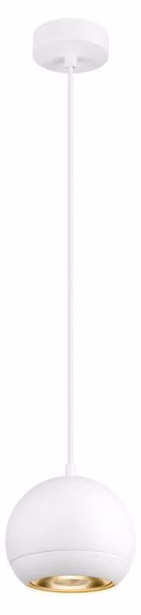 SLV LIGHT EYE 150, lampada a sospensione, GU10, lunghezza sospensione 150 cm, 1x max. 13W, bianco opaco 1008179