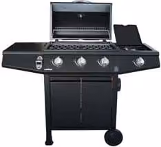 Barbecue a Gas GPL 3 Bruciatori + 1 Fornello 117 CMX52X101H. Lapillo
