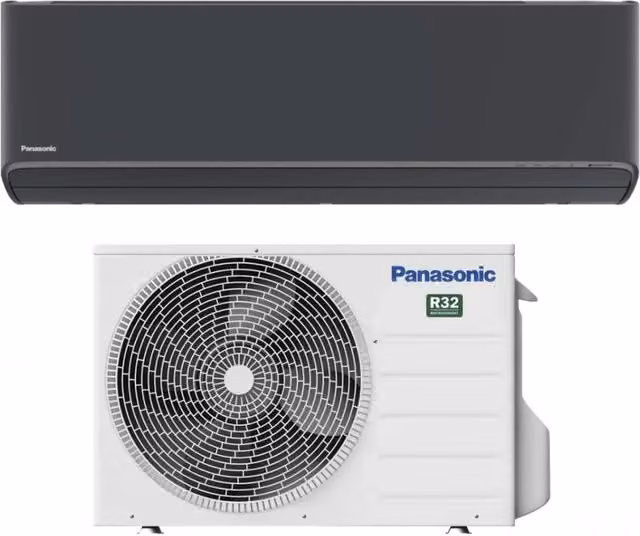 Climatizzatore Condizionatore Panasonic Inverter Serie Etherea Dark 9000 Btu CS-XZ25XKEW-H R-32 con Wi-Fi Integrato Colore Grigio Grafite – 1