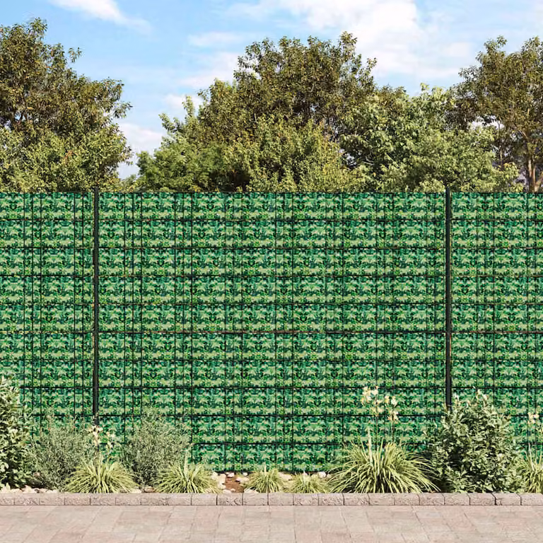 Striscia divisoria per la privacy in PVC verde vidaXL L: 70 m, H: 0,19 m