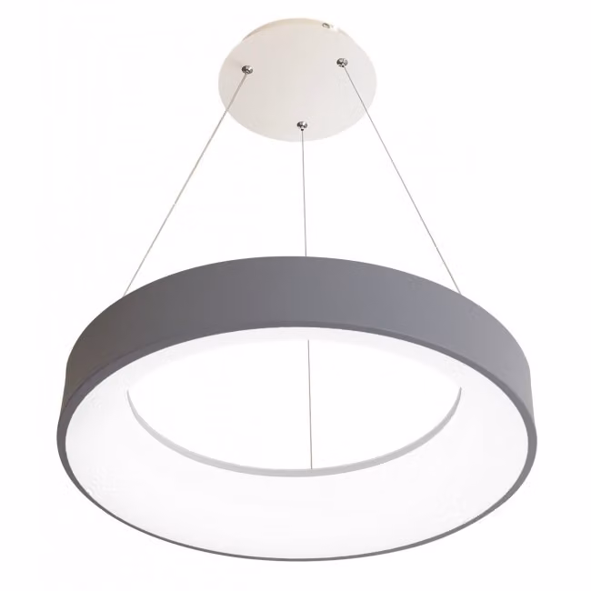 Ecolite Grey apparecchio a sospensione LED rotondo 40W con DO WMKL02R-40W/LED-SED