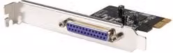 Scheda di espansione Startech.Com DB 25 PCI Express PEX1P2 argento