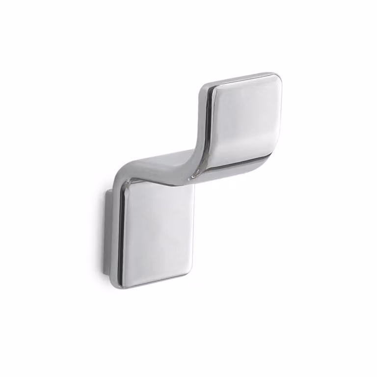Appendiabiti da muro in ottone, acciaio inox AISI 304 e Cromall A926 Gedy serie IL GIGLIO Cromato