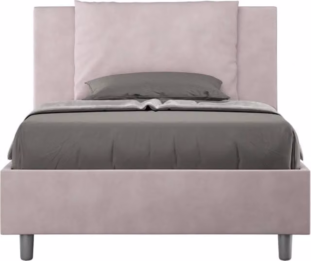 Letto 1 Piazza e Mezzo 120x200 cm Senza Rete Antea Glicine