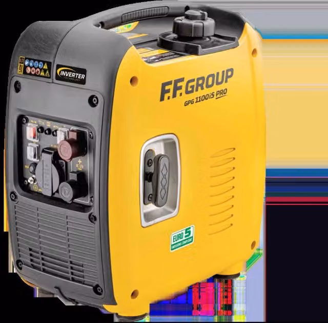 Generatore a benzina inverter FF GROUP GPG 1100IS PRO 1.1kWA 60cc giallo