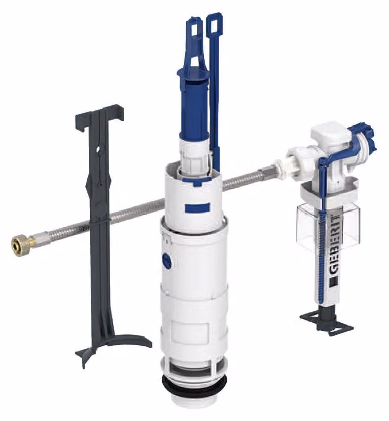 Geberit, set de rénovation pour rinçage à 2 quantités, pour type 110.800 chasse d'eau encastrée, 246.126.00.5, 246.126.00.5