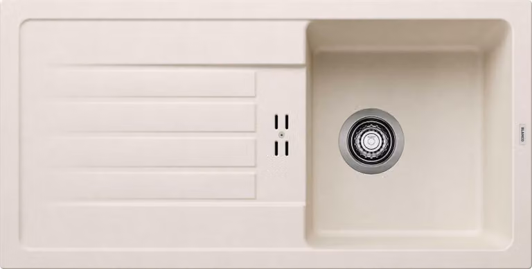 Blanco FAVUM 45 S lavello 860 x 435 mm bianco morbido 527083