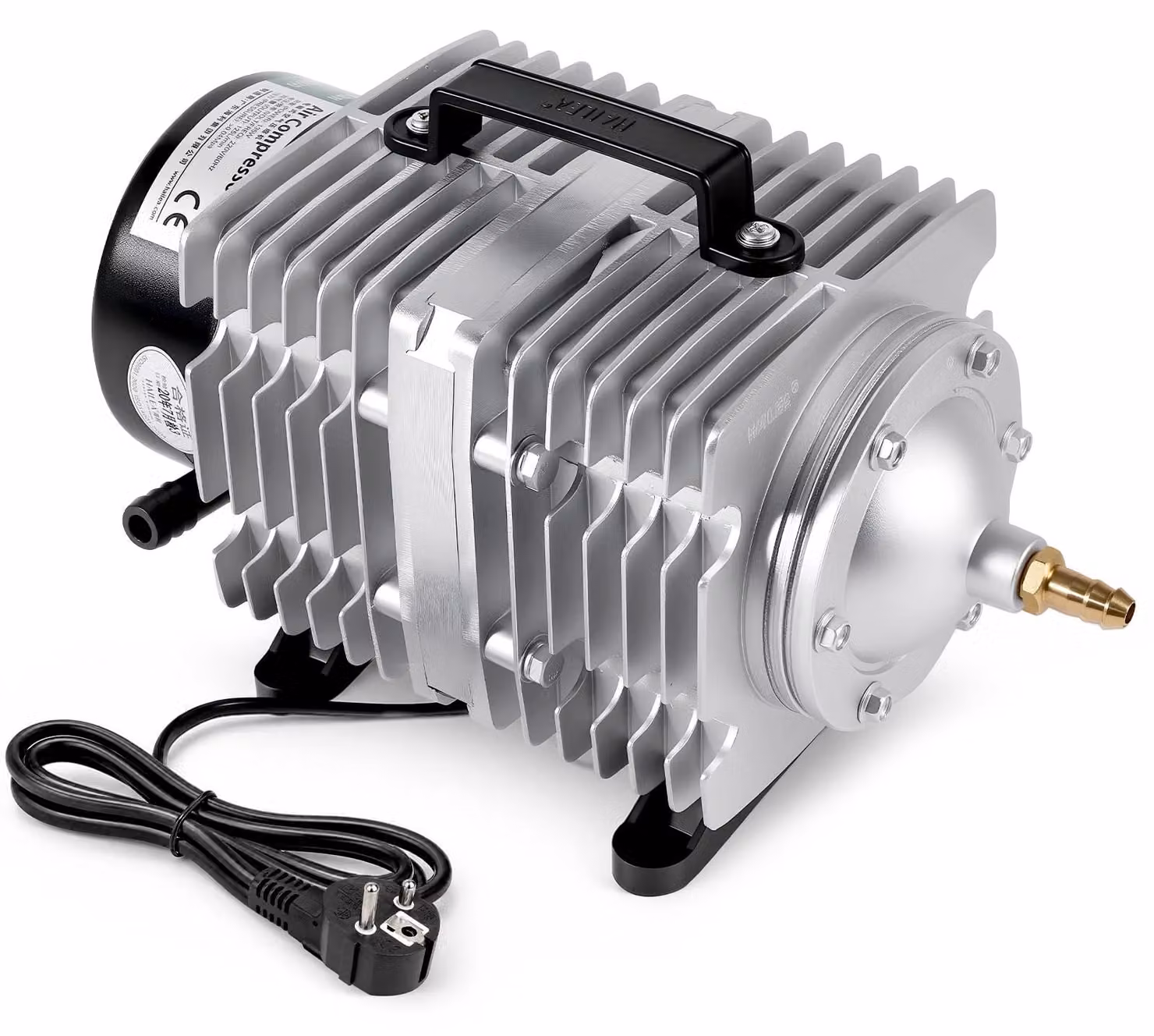 Compressore d'aria da 135W con una capacità di 120 litri al minuto