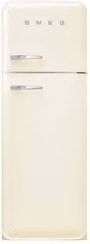 Frigorifero con congelatore a doppia porta Smeg 50 STYLE FAB30RCR6 colore Cream classe C L: 60 cm, P: 60 cm, H: 172 cm
