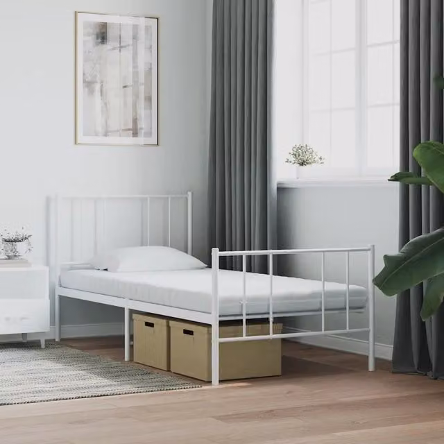 Materasso in Schiuma-Materasso per Letto Bianco 80x210 cm 7 Zone Durezza 20 ILD
