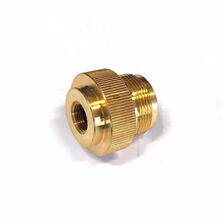 Adattatore gas Zatech da US a EU 20 bar 1" filettatura US x 7/16" attacco cartuccia EU cannello per saldatura barbecue a gas stufa