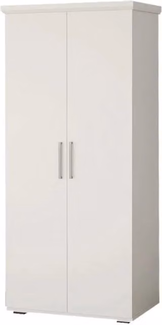 Armadio TOM 2 porte e 2 cassetti bianco 80 cm