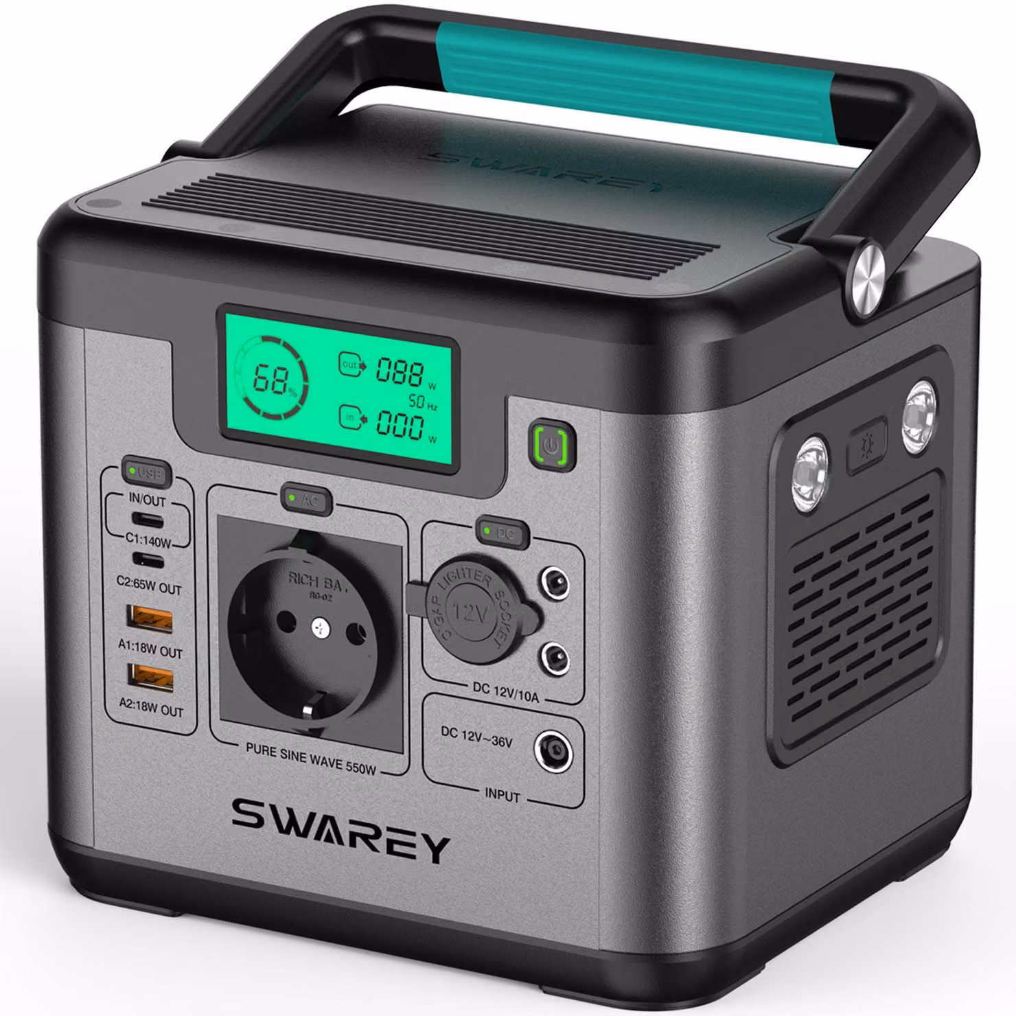 SWAREY 555Wh 150000mAh stazione di ricarica solare portatile,generatore solare,stazione di alimentazione,generatore di energia,caricabatterie