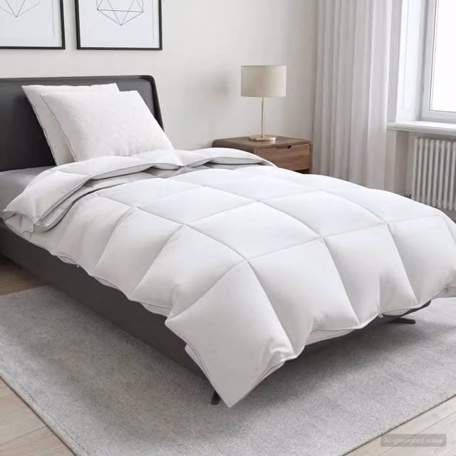 Set di piumoni in piume d’oca al 90% FULDA 3 pz 155 x 220 cm 3442686