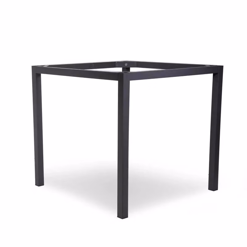 Base Tavolo Pecos Vacchetti in Acciaio Antracite L/P/H: 78 x 78 x 73 cm – 2