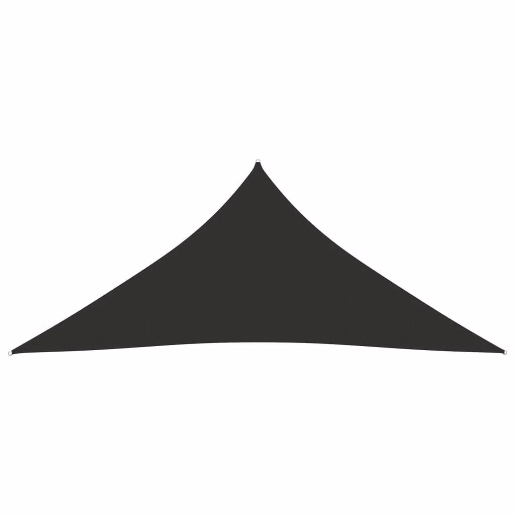 The Living Store Tenda da sole in tessuto Oxford triangolare 3x4x4 m Antracite
