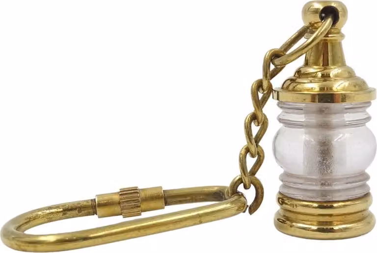 Portachiavi Madrid Magnificence con lampada nautica - Key-0118