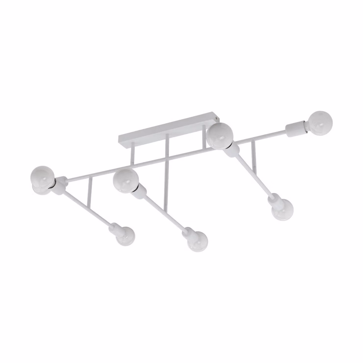 Plafoniera Belsiana 8 luci bianco Eglo 98033