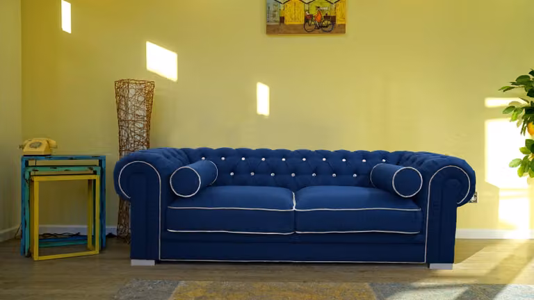 Chesterfield Sofa 3 SITZER Polster Designer Couchen Sofas Garnitur SL Sofa 5