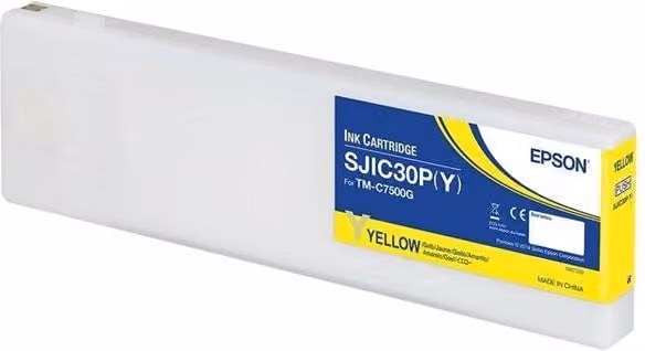 Cartuccia d'inchiostro Epson SJIC30PY Gialla per ColorWorks C7500G C33S020642