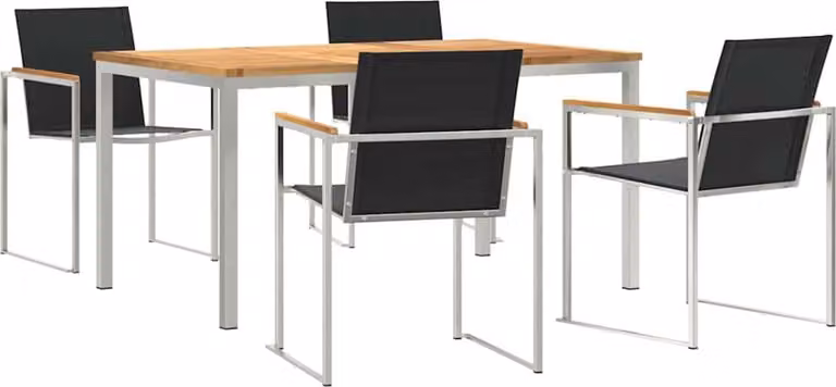 Set da Pranzo per Giardino 5 pcs