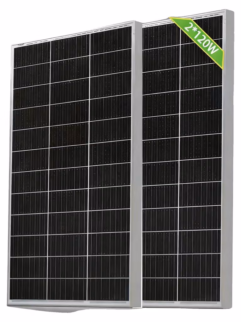 Pannello solare, potenza massima di 240W, design impermeabile, pannello bianco da 240W