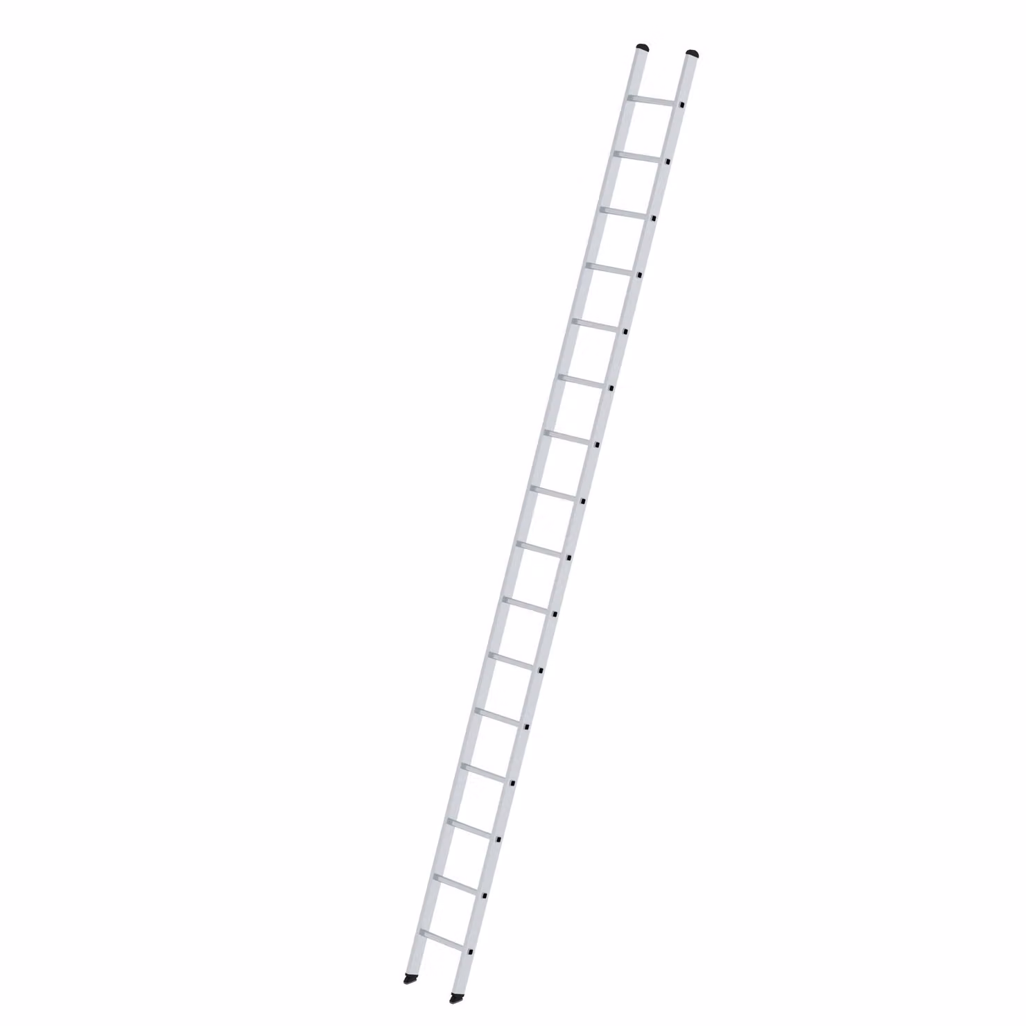 Scala singola Günzb. in alluminio 16 pioli lunghezza 4,70 mtr