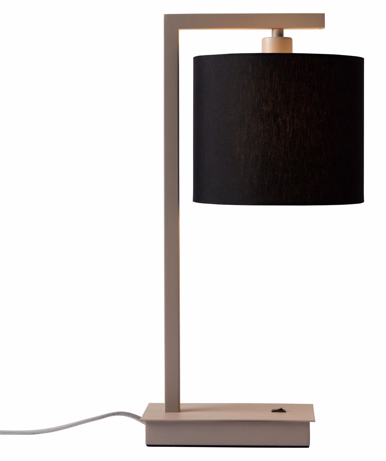 si tratta di RoMi - Lampada da tavolo Boston - Marrone - 17x18x44cm Lampada da tavolo - Lampada da comodino, soggiorno, camera da letto