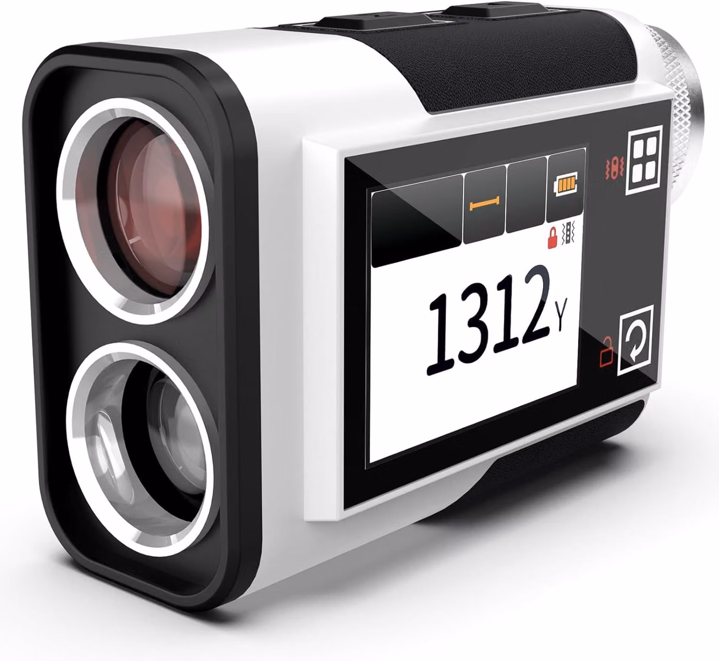 Telemetro da golf CIGMAN 1312Y, 1200 m, touchscreen, Slope, batteria ricaricabile USB-C