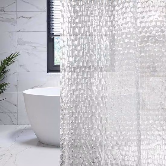 Cabina doccia trasparente - impermeabile e antimuffa - 200 x 240 cm