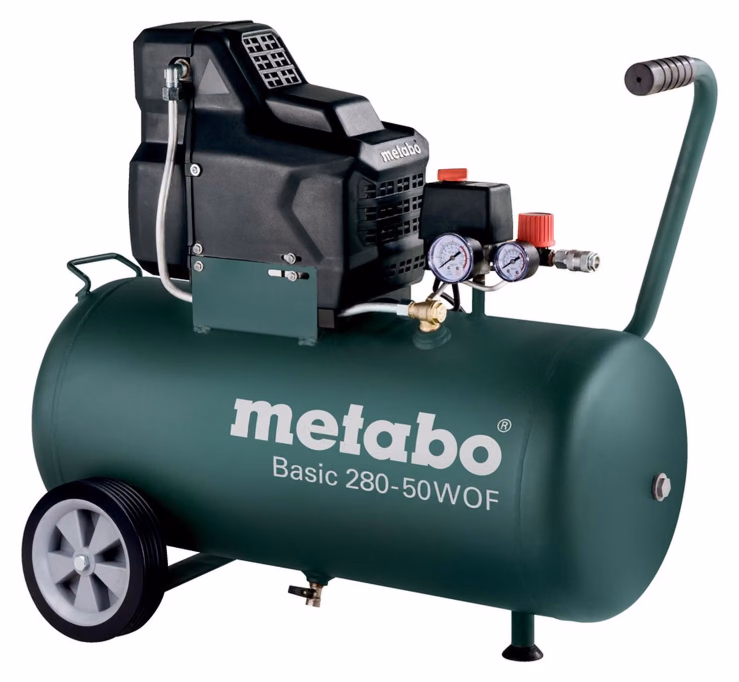 Metabo Druckluftkompressor Kompressor Basic 280-50 W OF Fülleistung 140 l/min