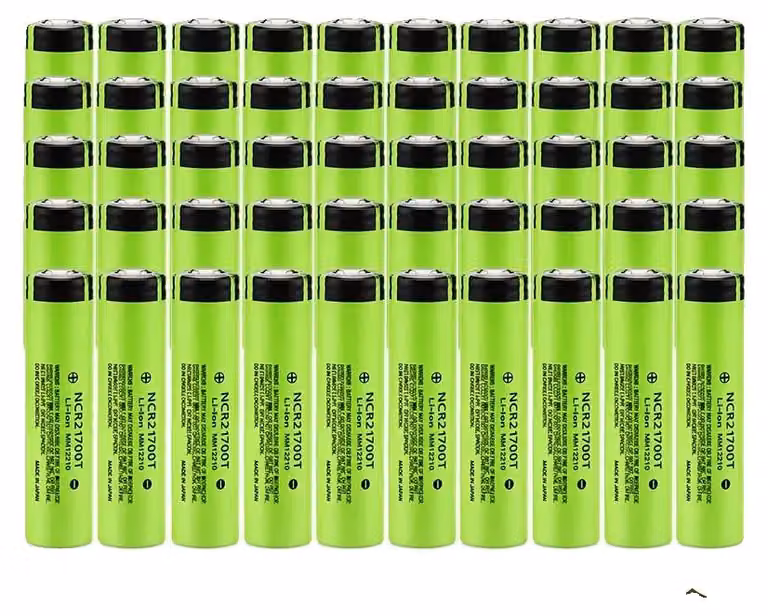 Batteria agli ioni di litio, capacità 4800mAh, ricarica rapida, confezione da 50 pezzi, 3,7 V