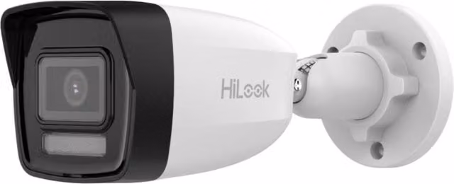 Telecamera di sorveglianza IP Bullet Hikvision HiLook 8MP 2.8mm PoE IPC-B180HA-LU bianca