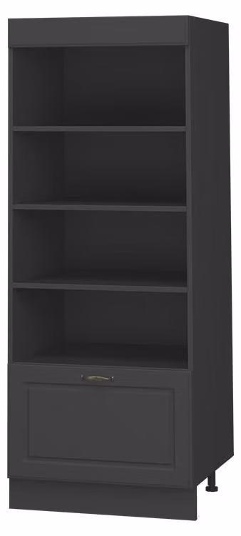 Scaffale da cucina Vicco Fame-Line Oro-antracite rustico/Antracite 60 cm, Model 62223