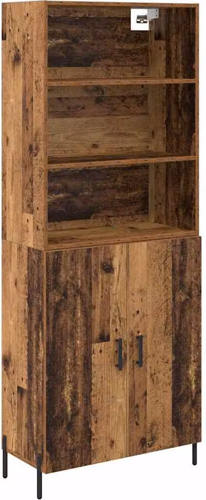 Credenza Legno vecchio 69,5 x 32,5 x 180 cm Legno multistrato