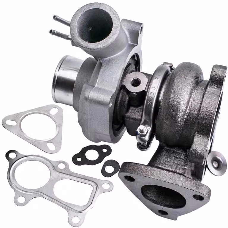 Turbocompressore, modello TD04-11G, raffreddamento ad olio, peso 6 kg, lunghezza 24 cm, compatibile con il motore 4D56Q