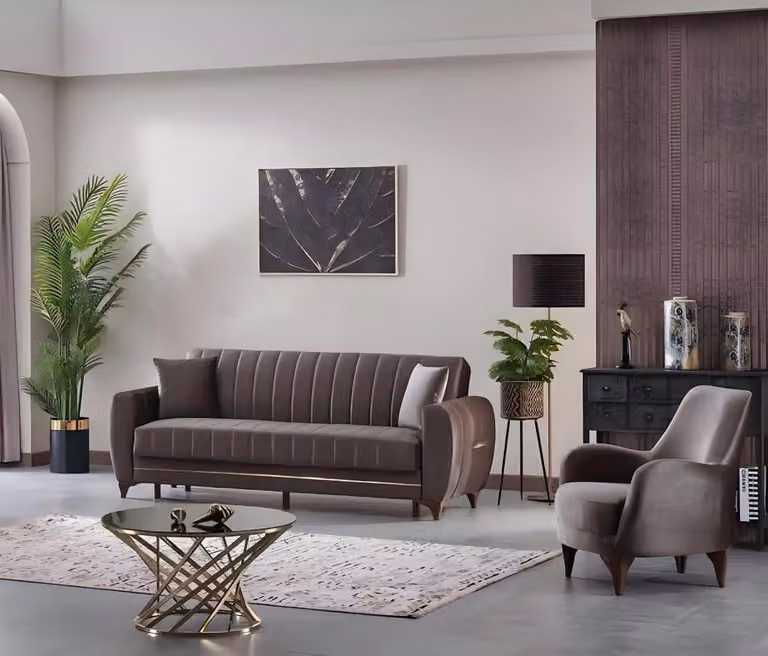 Sofa Dreisitzer Couch Design Sessel Wohnzimmer Moderne Design Polstermöbel