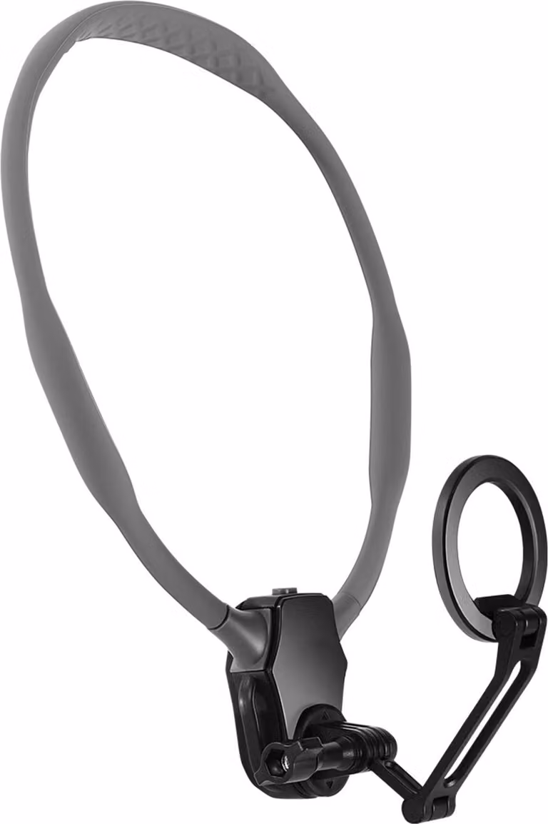 Supporto magnetico universale da collo per telefoni, supporto per telefono, rotazione a 360°, supporto a mani libere, vlogging, selfie, registrazione video POV