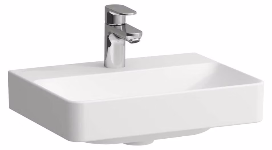 LAUFEN PRO X Lave-mains, 1 trou pour robinet, sans trop-plein, 450x340mm, H8158617571561, H8158617571561