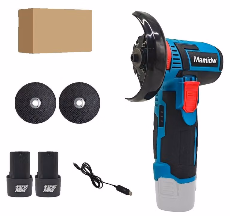 Smerigliatrice angolare, design compatto, prestazioni ad alta velocità, batteria BLAU-2