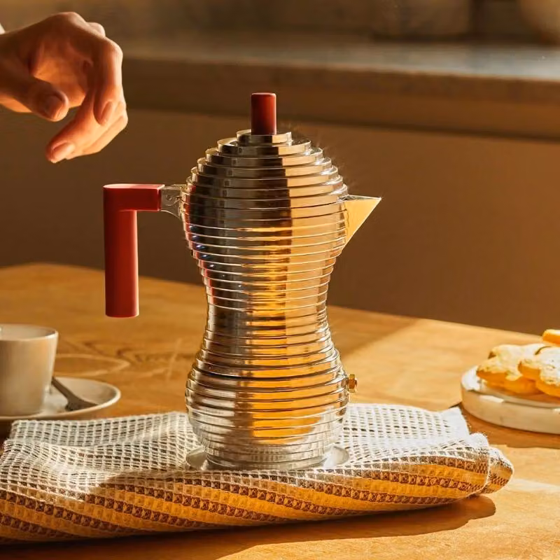CAFFETTIERA PULCINA ALESSI AD INDUZIONE