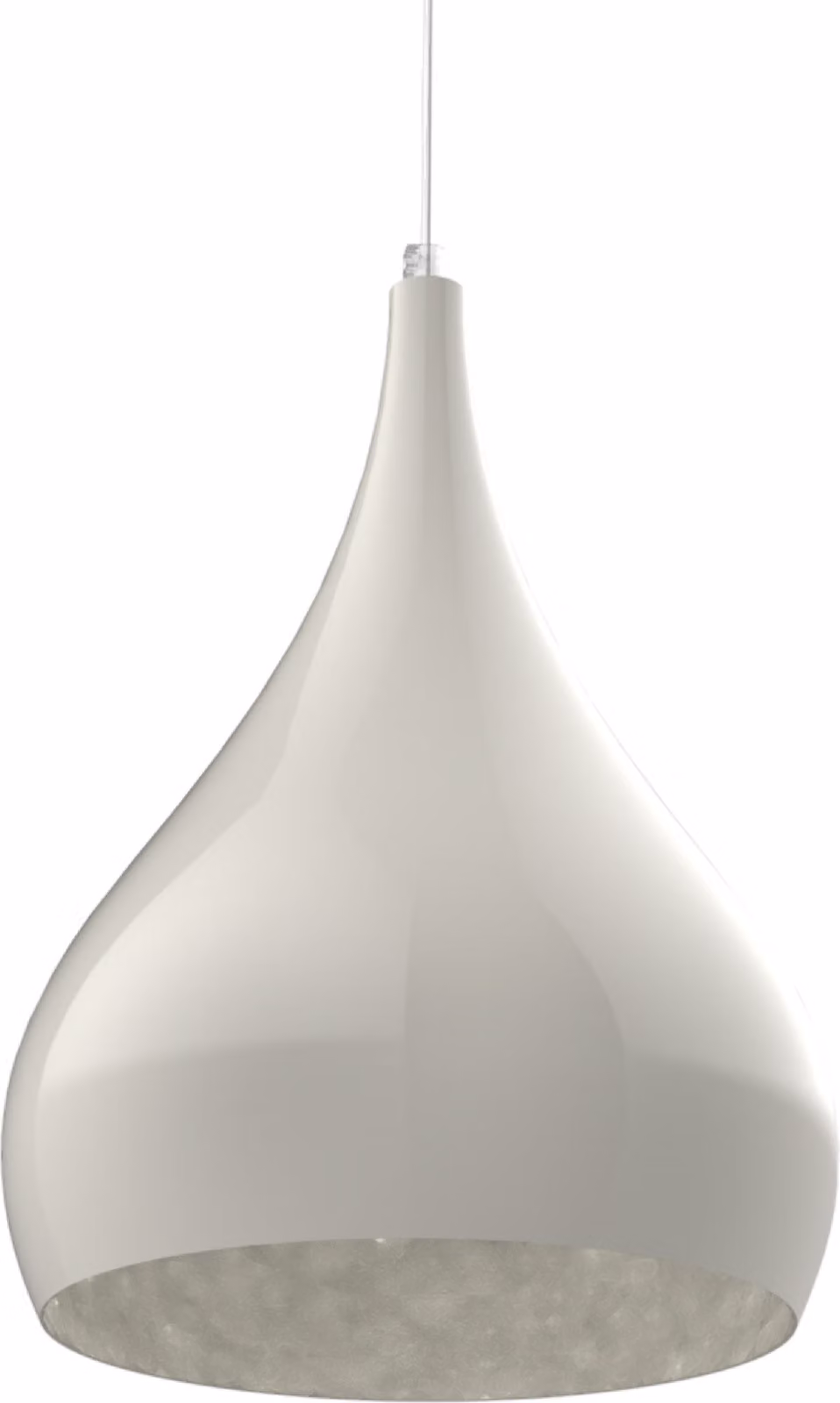 Calice Lampada A Sospensione Monocolore Lucida D25