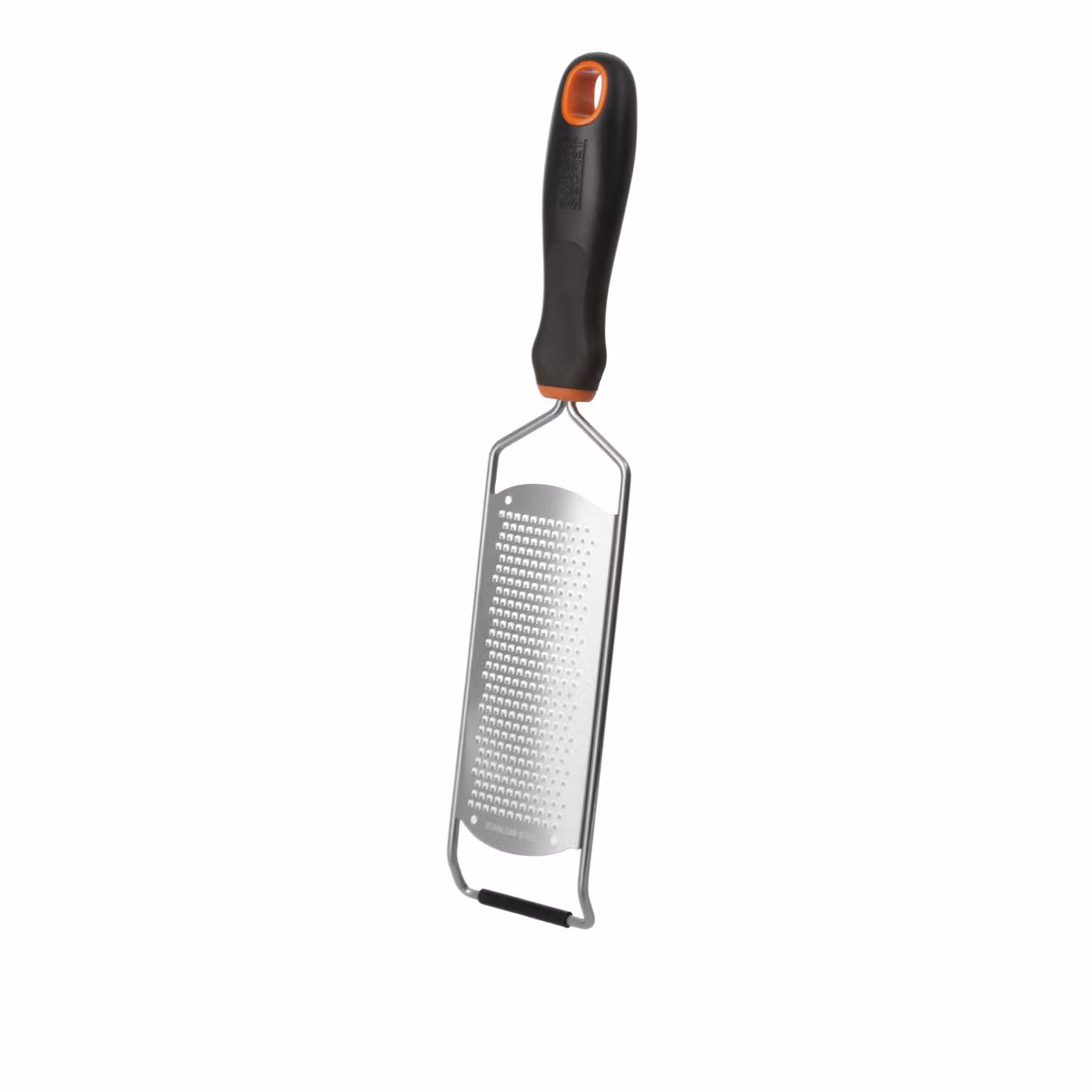 Grattugia fine in acciaio inossidabile Baker's Secret colore argento con base antiscivolo – 2