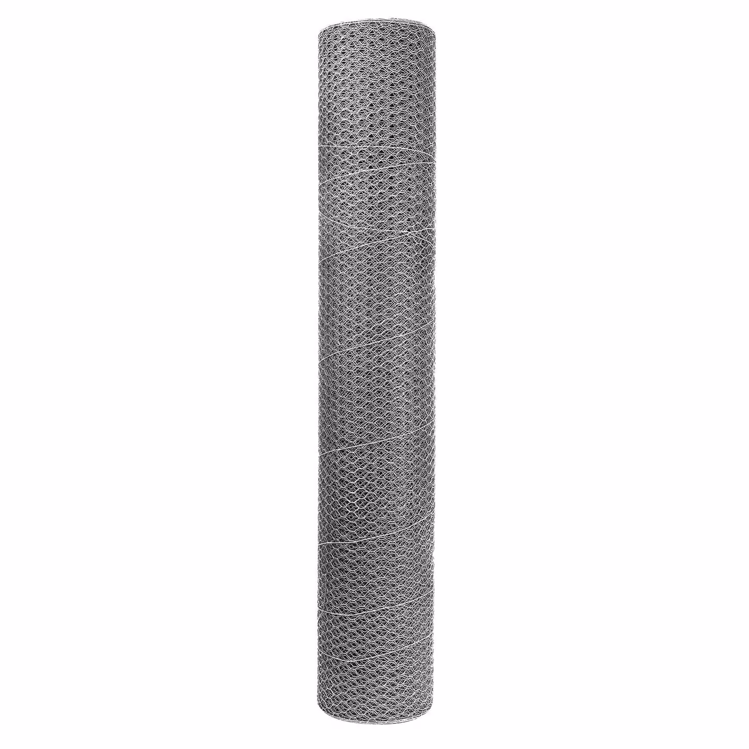 Rete vinilica esagonale zincata 13 mm, 1x25 m, filo 0,75 mm